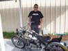 JOHNNY CASH CUSTOM Harley Davidson Motorcycle Painting