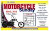 FREE Motorcycle Sunday in Aurora Illinois IL Poster Flyer