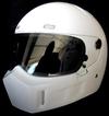 Glossy White SIMPSON BANDIT Style Motorcycle Helmets DOT approved