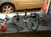 shifters and other parts for a 1960 Honda motorcycle