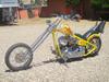 full view front to back 2001 One -of-a-Kind Custom Chopper motorcycle