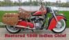 1946 Indian Chief Motorcycle Restored