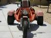 Front end of Rupp Tri Sport Three Wheeler Trike Motorcycle (this photo is for example only; please contact seller for pics of the actual Rupp Trike for sale in this classified)