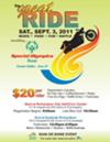 The Great Motorcycle Ride of Texas for the benefit of Special Olympics Flyer
