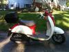 2002 Honda Metropolitan Scooter w off white and red paint color 
