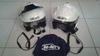 Used HJC motorcycle helmets for sale in Florida with matching Goldwing headsets