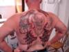 White Buffalo Complete Back Tattoo