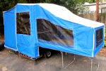 Used Time Out Motorcycle Camper with Screen Room