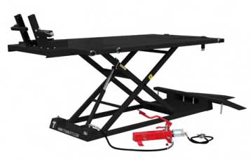 BLACK TITAN MOTORCYCLE LIFT TABLE (example only)