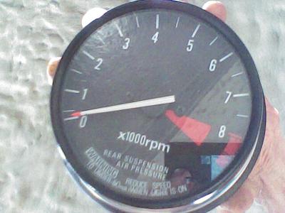 1983 Honda Goldwing tachometer and speedometer