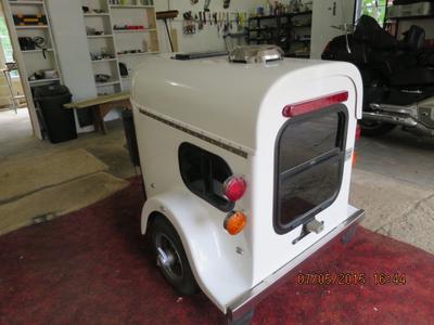 Used WAGS Motorcycle Pet Trailer for Sale