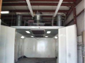 viking auto motorcycle paint booth picture for sale