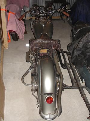 1941 Indian Four Rear Fender