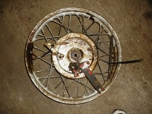1941 Indian Scout 741 Front Wheel Rims ($1500)