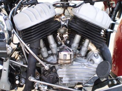 1949 Harley WL Engine