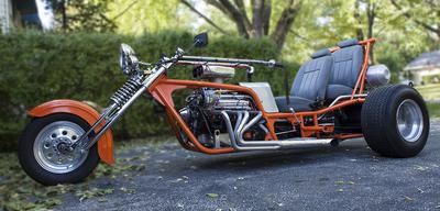 1972 Trike  with Two Full Adult Size motorcycle Seats 