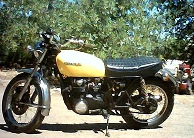 1975 Honda Motorcycle 554 cc