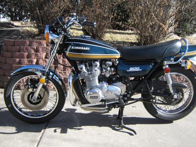 1975 Kawasaki Z1 900 Motorcycle