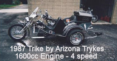Custom 1987 Trike by Arizona Trykes