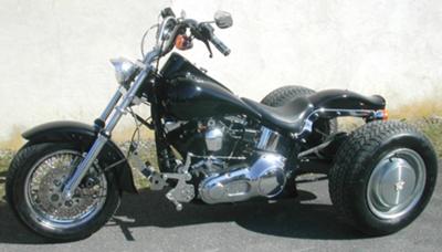 1992 Harley Davidson Softail Trike (this photo is for example only; please contact seller for pics of the actual motorcycle for sale in this classified)