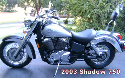 2003 Honda Shadow 750