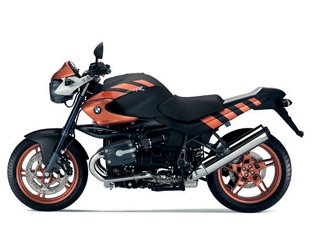 Black and Copper 2004 BMW R1150R ROCKSTER MOTORCYCLE file photo 