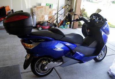 2007 Vectrix VX-1 Electric Maxi Scooter  in Blue