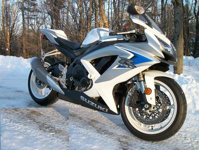 2008 Suzuki GSX-R 600  (this photo is for example only; please contact seller for pics of the actual motorcycle for sale in this classified)