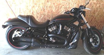 2008 Harley Davidson V Rod Night Rod Special VRSCDX w Denim Black Paint color, 1250CC