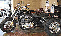 2011 Harley Davidson Sportster 1200 Champion Trike Three Wheeler Motorcycle