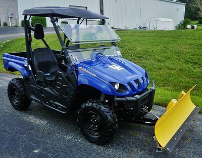 2012 Yamaha Rhino 700 FI 4X4 ATV with Snow Plow for Sale by owner