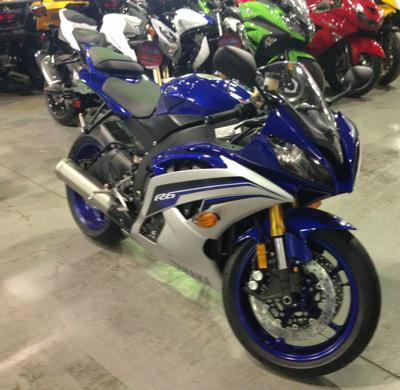Blue 2016 Yamaha YZF R6 for Sale 