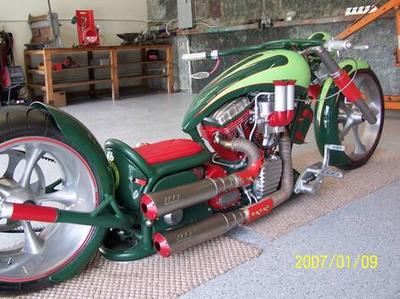 Custom 2008 Pro Street Motorcycle