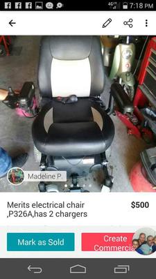 Electric Scooter Chair for Sale Merits p326A electric mobility scooter 