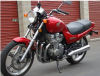 red 1991 Honda Nighthawk CB750 motorcycle