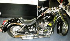 2003 CUSTOM HONDA SHADOW VT 750 MOTORCYCLE
