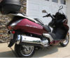 2009 burgundy honda silverwing scooter motorcycle