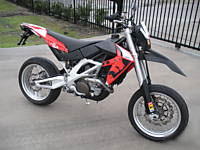 2007 Honda Aprilia super motard dirt racing sport bike motorcycle