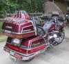 1989 GL1500 Honda Goldwing in Wineberry Burgundy Red (this photo is for example only; please contact seller for pics of the actual motorcycle for sale in this classified) 