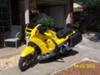Bright Yellow 1999 Kawasaki Concours VZ1000