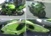 Neon Lime Green 2000 Kawasaki 750r