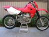 2002 HONDA XR650R Red and White Motorcycle (Similar to the one for sale in the ad)