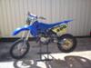 Blue 2004 Yamaha YZ85 Dirt Bike
