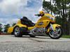 Yellow 2009 Honda Goldwing 1800 Trike Motorcycle with Three Wheels