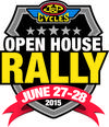 J&P Cycles Open House Motorcycle Rally Flyer Poster 2015