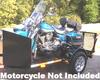 6 feet wide by 10 feet long trike motorcycle trailer