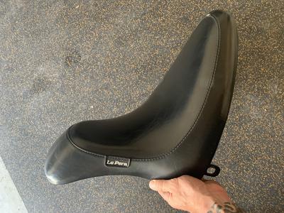 LePera Silhouette Bullet Solo Motorcycle Seat for 1984-1999 Softail for Sale